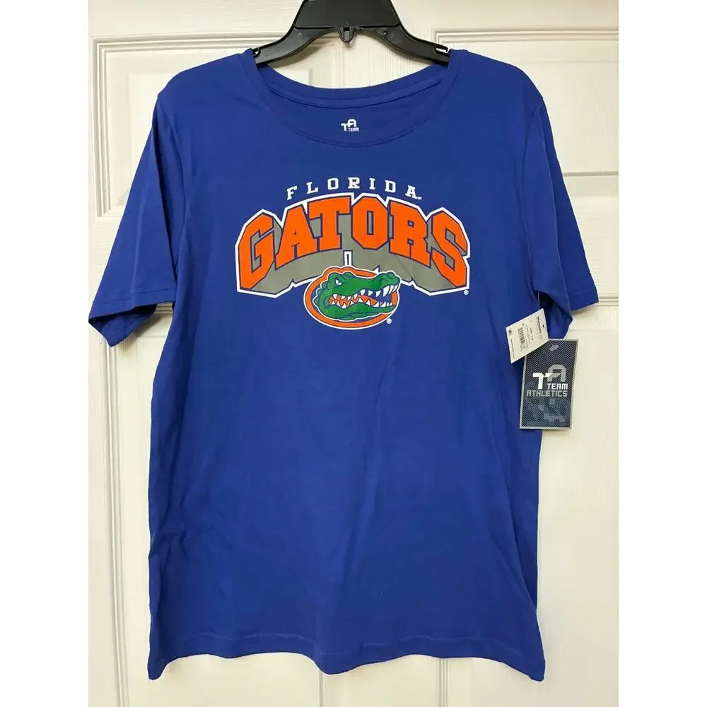 Florida Gators Youth XXL T-Shirt Team Athletics Blue NCAA College Football Graph